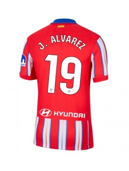 Billige Atletico Madrid Julian Alvarez #19 Hjemmedrakt 2024-25 Kortermet